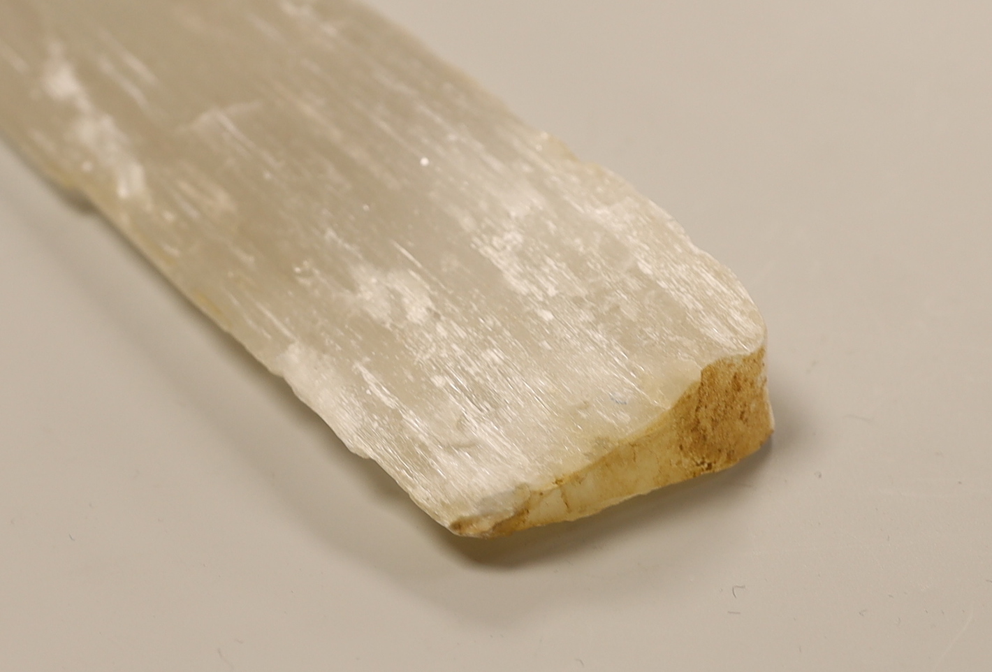 A jagged section of selenite 46cm